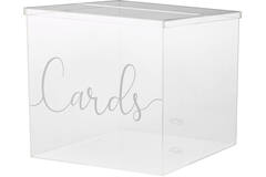 Card Box - Acrylic Card Box