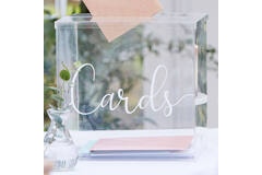 Card Box - Acrylic Card Box