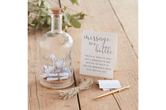 Guest Book - Messages In Glass Bottle