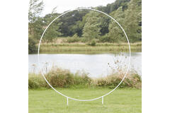 Moongate Hoop - White