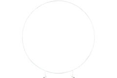 Moongate Hoop - White