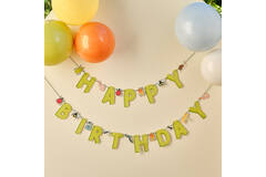 Bunting - Happy Birthday Bug Bunting