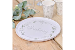 Plate- Christening