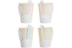 Paper Cups - Pop Out Bunny - Pastel