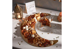 Grazing Board - Crescent Moon and Star Shaped - Gold