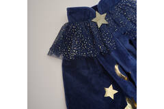 Wizardess Navy Cape