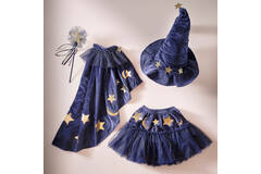 Wizardess Navy Cape