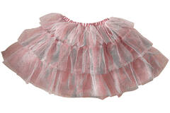 Blush & Silver Tiered Tutu 5-7yr