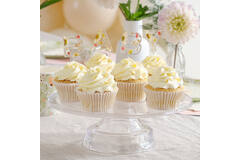 Pressed Flowers Baby Cake Topper