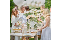 Cupcake Toppers - Floral Hen Cupcake Toppers