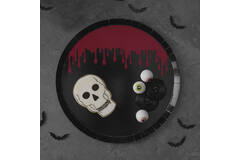 Blood Splatter Plate- Metallic Ink