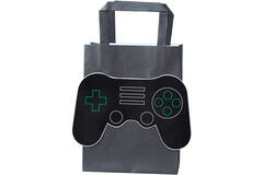 Eco Party Bag - 3D Controller - Black with Green Inside