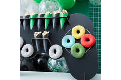 Treat Stand - 3D Controller Shaped with Dowels and Cones - Black
