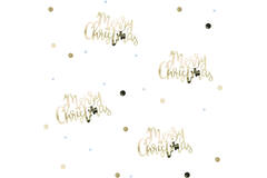 Confetti - Gold Script Confetti Sequin