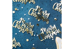 Confetti - Gold Script Confetti Sequin
