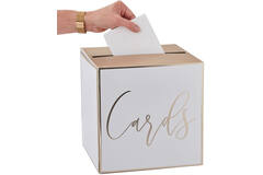 Card Holder Box - Gold