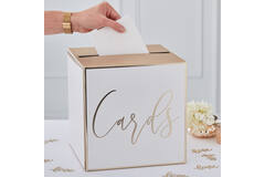 Card Holder Box - Gold