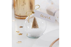 Place Cards - Snow Globe - Gol