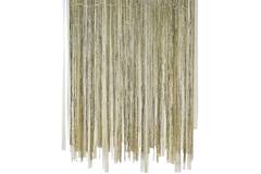Backdrop PET Fringe and Cream Streamers