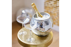 Drinkware - Silver Disco Ball Ice Bucket