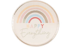 Plate - Happy Everything - Gold Foiled