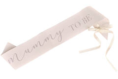Sash - Mummy to Be - Fabric