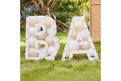 Balloon Mosaic - Baby - White