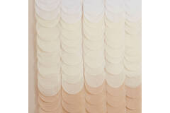 Backdrop - Tissue Paper Discs - Brown Ombre