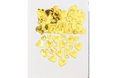 Confetti Loving Hearts Gold Foil 14 g