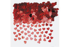 Confetti Sparkle Hearts Red Foil 14 g