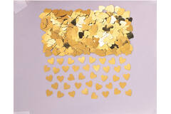 Confetti Sparkle Hearts Gold Foil 14 g