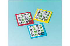 12 Slide Puzzles Plastic 6.2 x 6.2 cm