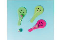 12 Paddle Balls Plastic 12.1 x 5.5 cm