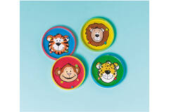 12 Ball Puzzles Animals Plastic 5.6 x 5.6 cm