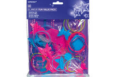 Favour Set Glamour Plastic 48 Pieces