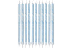 Candles - Tall Skinny - Blue Marble