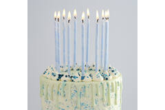 Candles - Tall Skinny - Blue Marble