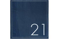 Napkin - 21 - Blue