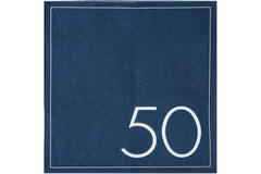 Napkin - 50 - Blue