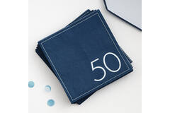 Napkin - 50 - Blue