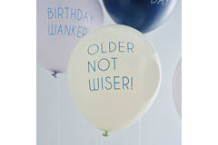 Balloon - Naughty Slogans - Blue
