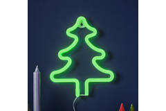 Lights - Tree - Green Neon