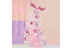 Balloon Arch - Mermaid Tail Balloon Arch - Pastel
