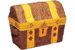 Pinata Treasure Chest Paper 38.1 x 33 x 21.5 cm