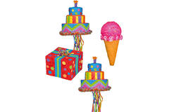 Pinata Birthday Assorted Paper