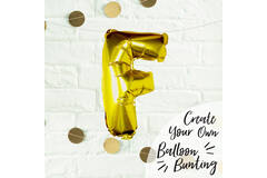 Balloons - Gold Foil Letter