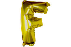 Balloons - Gold Foil Letter