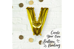 Balloons - Gold Foil Letter