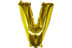 Balloons - Gold Foil Letter