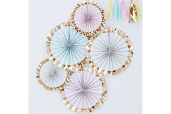 Fan Decorations - Pastel Kit